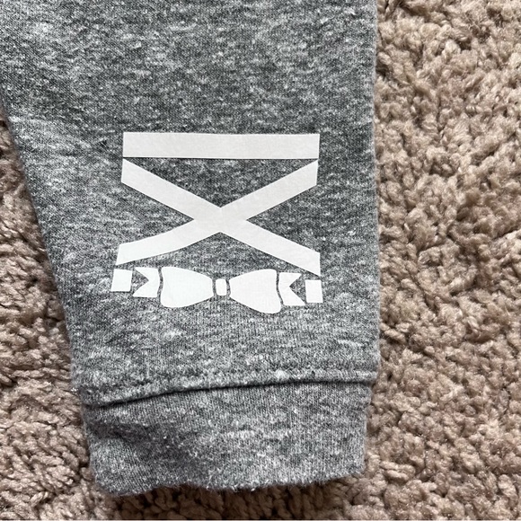 baby girl tiny dancer ballerina gray jogger sweat pants - Picture 3 of 4